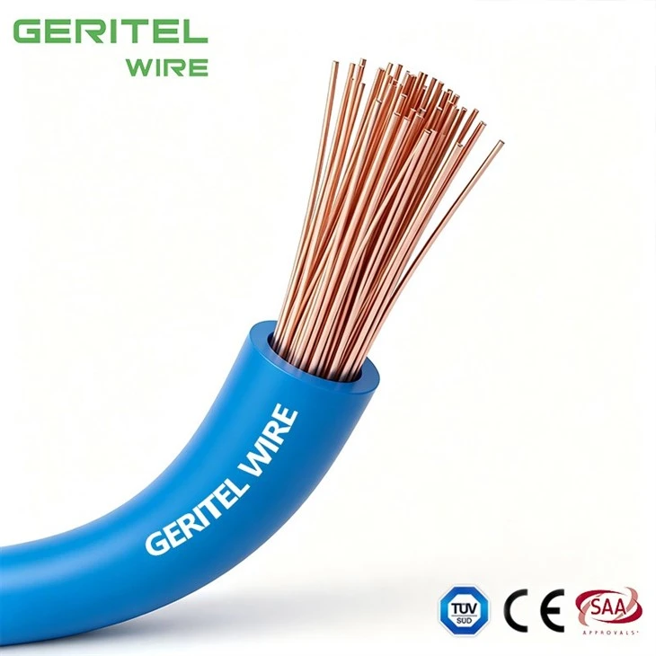 6 Mm² H07V-K Motor Control Panel Wire For Starter And Auxiliary Circuits suppliers