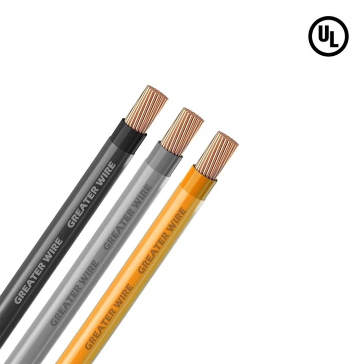 ליבה יחידה 3 AWG חוט בניין חשמלי